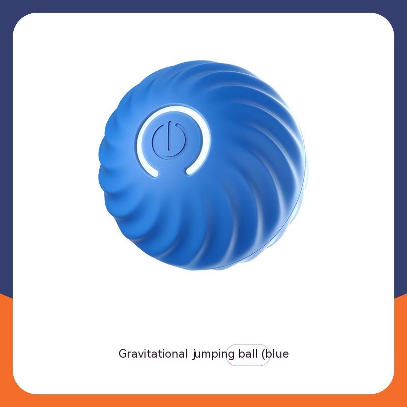 Smart Jumping Dog Ball - Blue